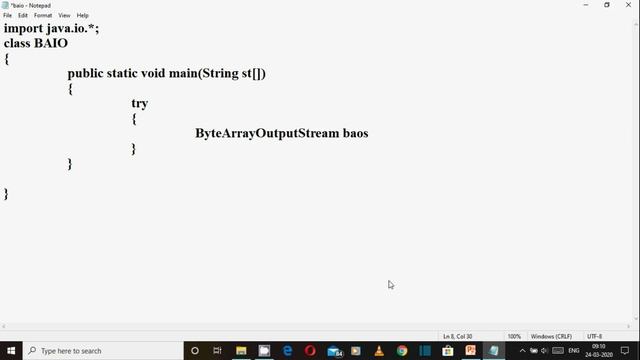 Byte Array Input / Output Stream Class in Java (हिंदी में) смотреть онлайн