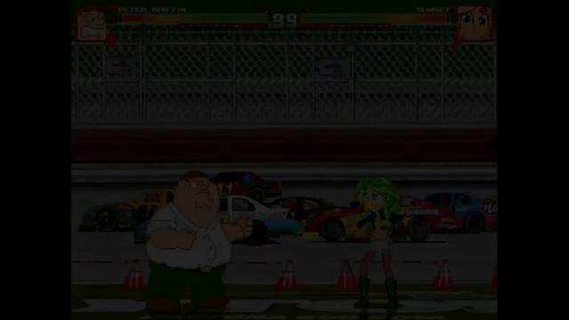 MUGEN Battles: Peter Griffin VS Sunset Shimmer смотреть онлайн