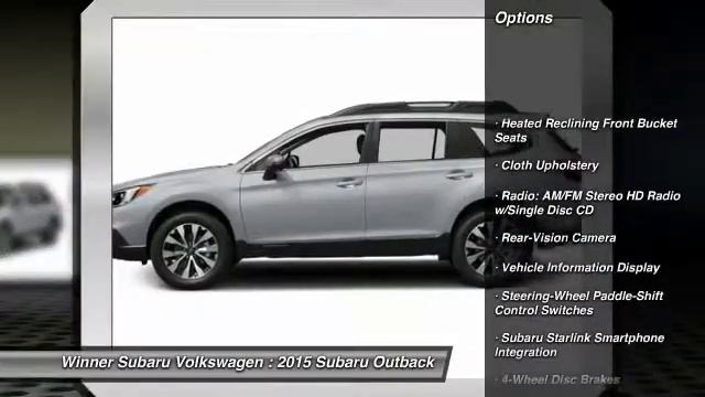 2015 Subaru Outback Dover DE S603 смотреть онлайн
