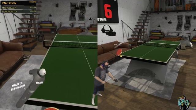 [VR] How to VR ping pong - Eleven Table Tennis