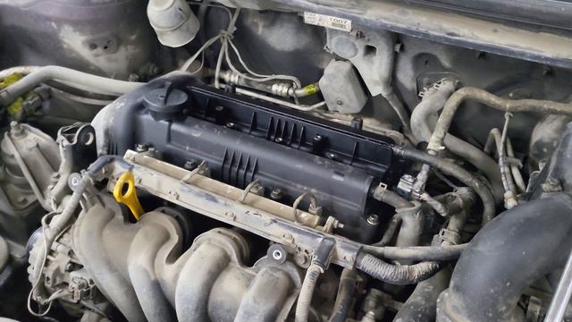 Kia Cerato - троит на холодную. смотреть онлайн