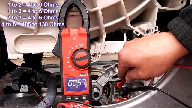 Frigidaire Front Load Washer Won't Spin - How to Test the Motor смотреть онлайн