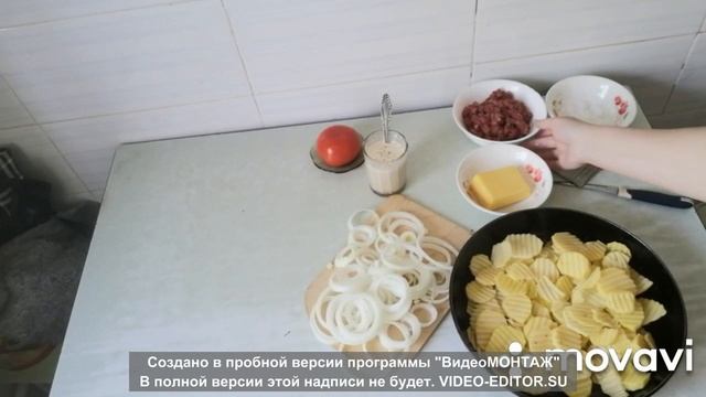 Запеканка с мясом. смотреть онлайн