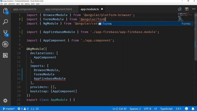 Sign Up with Email and Password in an Angular App using Firebase Authentication смотреть онлайн