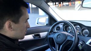 Обзор Mercedes C-class (w204) c250 2013 г. Разгон 0-100 км/ч