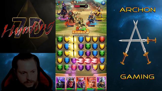 Empires and Puzzles German - Kriegsangriffe - 7DH vs. 7DA - Familywar ! смотреть онлайн