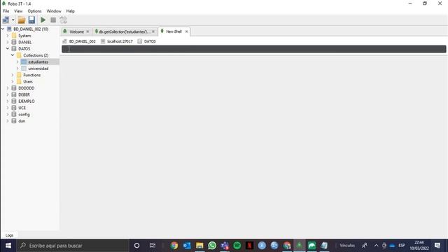 Grupo 8: Funcion InsertMany en Robo 3T смотреть онлайн