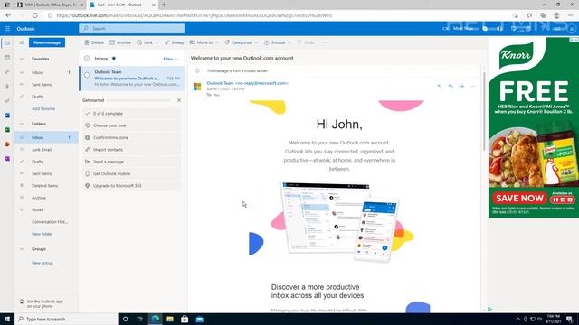 How to Create An Outlook Account and Get Microsoft Office for FREE!!! смотреть онлайн