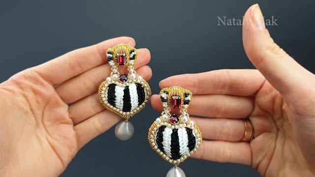 Сережки сердце с короной / heart earrings смотреть онлайн