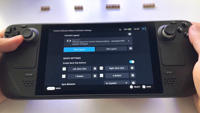 Control Ultimate Edition | 40Hz mode, Vulkan high graphics | Steam Deck gameplay смотреть онлайн
