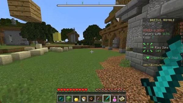 Королевская битва Майнкрафт Minecraft Battle Royale . Битва за королевскую корону