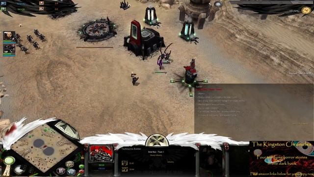 Dawn of War Unification 1 v 1 Black Templars vs Tyranids смотреть онлайн