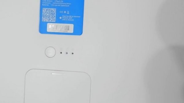 Подключение весов Picooc S3 к сети WI-FI