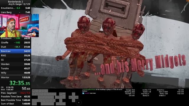 Мировой рекорд по Borderlands 2 реакция на Naritsa смотреть онлайн