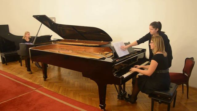 Kolarac: Svetislav Božić Večernje na Galati fantazija za 2 klavira смотреть онлайн