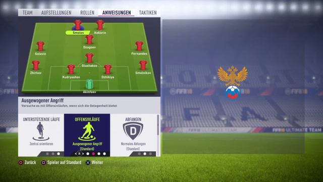 FIFA 18 HOW TO PLAY WITH RUSSIA ✔ INDIVIDUAL CUSTOM TACTIC FORMATION WORLD CUP 2018 EDITION смотреть онлайн