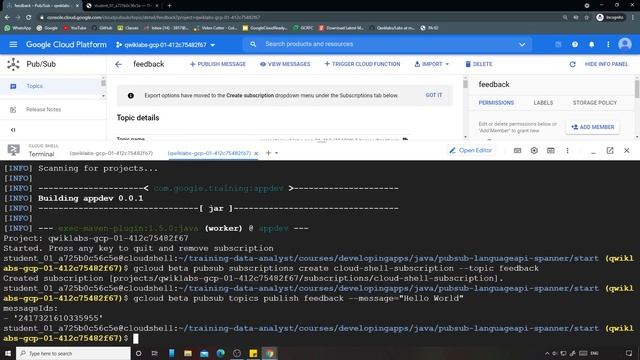 App Dev: Developing a Backend Service - Java | Qwiklabs [GSP170] смотреть онлайн
