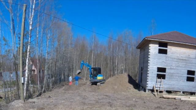 Пруд на даче, начало ... смотреть онлайн