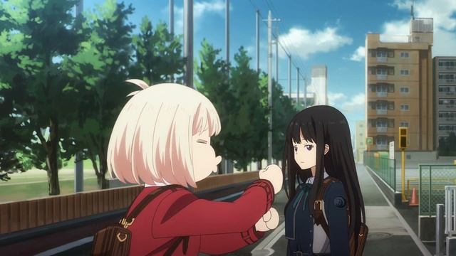 chisato being an unstoppable force of chaos for two and a half minutes - Lycoris Recoil смотреть онлайн