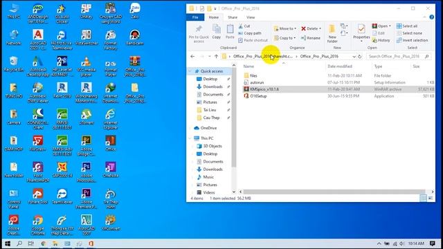 HƯỚNG DẪN CÀI ĐẶT VÀ CRACK OFFICE 2016 смотреть онлайн