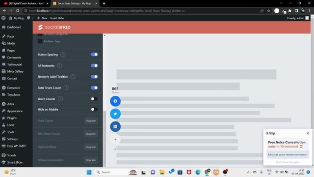 How to add social share in WordPress || How to create social share in WordPress #wordpress #social смотреть онлайн
