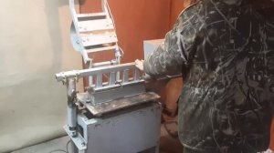 Станок для изготовления тротуарной плитки.