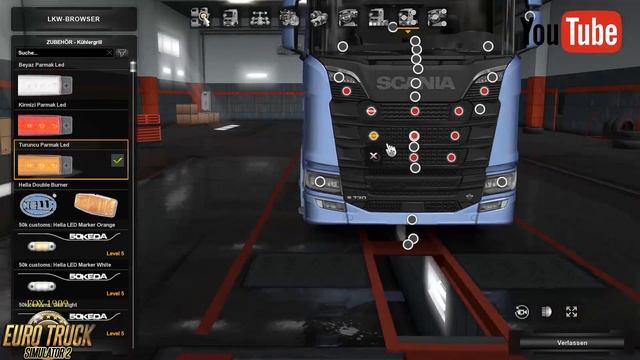 (ETS2 v 1.32 Open Beta) Finger Led Lights by Niksarlı смотреть онлайн