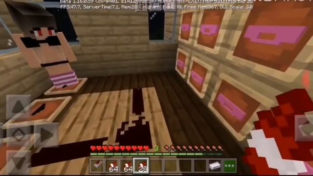 Я заставил раздеться девушка в майнкрафт но я подглядел смотреть онлайн