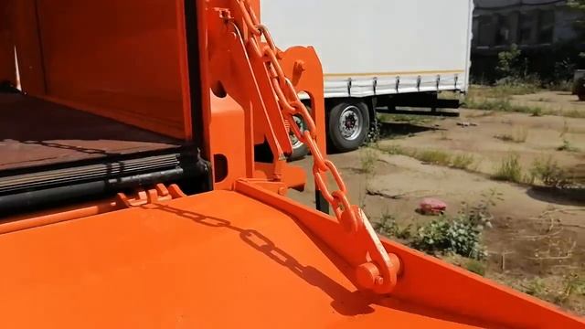 Прицеп самосвал ТЗА 8551М4-0000010 10,6т. 20 м3. 9R20. Задний откидной борт. 3-х сторонняя разгрузк смотреть онлайн