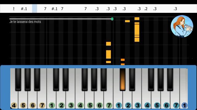 Je te laisserai des mots - Patrick Watson (Pianika/Melodica Tutorial) смотреть онлайн