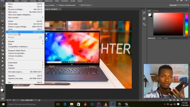 salvar foto no formato pdf photoshop смотреть онлайн