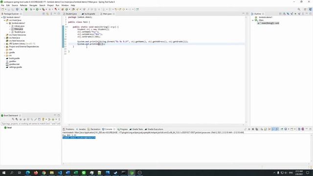 Java - Basic Lombok "มาใช้ lombok กัน" смотреть онлайн