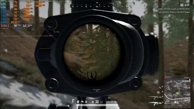 McGy TEST Gameplay PUBG FHD medium-setting, INTEL Corei3-9100F 16GB RX580 4G смотреть онлайн