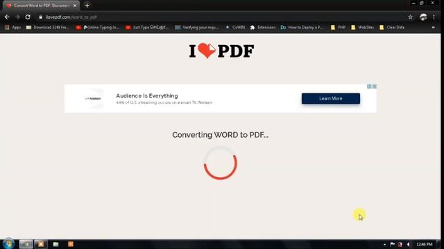 HOW TO CONVERT WORD TO PDF ONLINE | WITHOUT LOSING FORMAT | ilovepdf смотреть онлайн