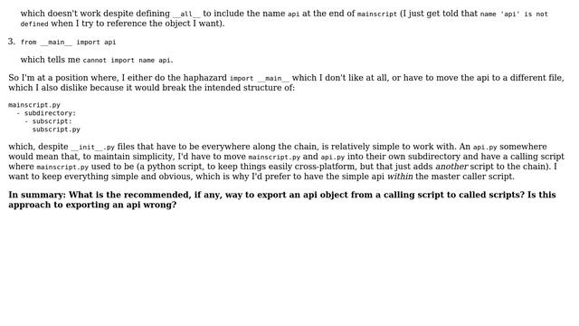 Software Engineering: Plugins and exporting an API between python scripts смотреть онлайн