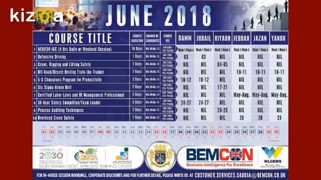 Kizoa Movie - Video - Slideshow Maker: BEMCON Training Calendar 2018 смотреть онлайн