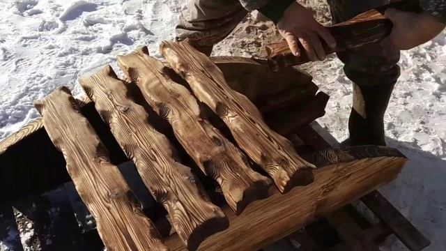 Как сделать декоративный деревянный мостик/Make a decorative wooden bridge смотреть онлайн