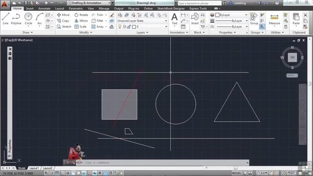 #18 - The Status Bar | AutoCAD TUT смотреть онлайн