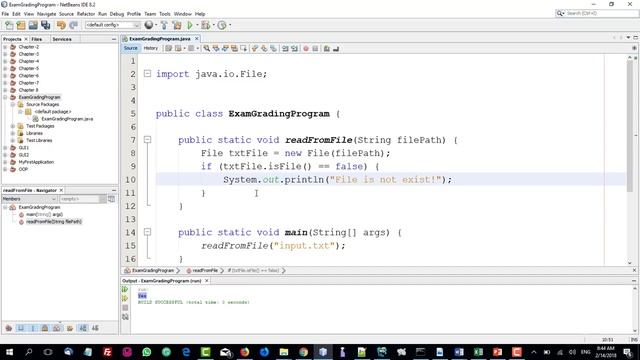 مسألة نظام درجات الاختبارات - فديو 2: القراءة من ملف نصي смотреть онлайн