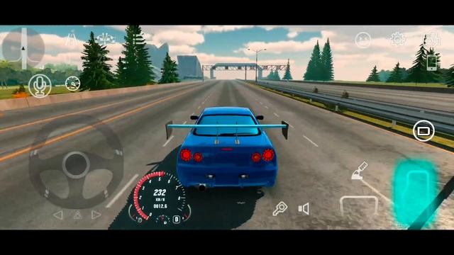 Nissan Skyline Top Speed in ECDS vs UCSD vs Car Simulator 2 vs Real Driving School vs Car Parking.! смотреть онлайн