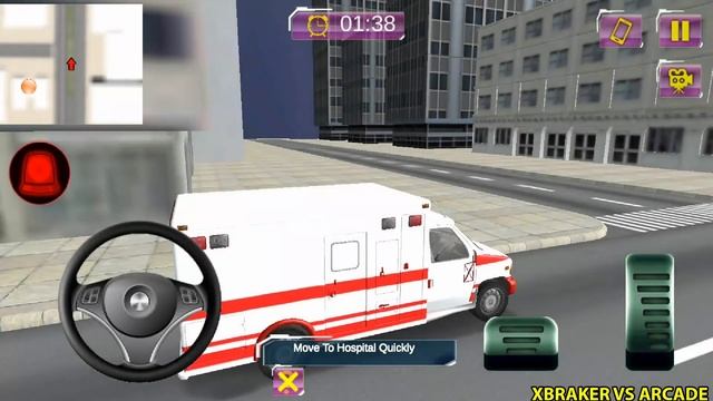 City Ambulance Rescue Duty Simulator - Emergency Drive 2020 - Best Android GamePlay 3D смотреть онлайн