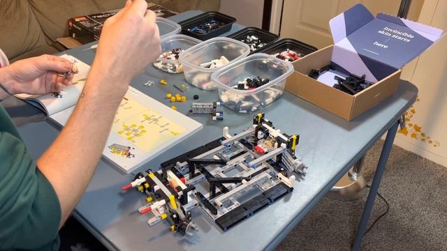 Lego Technic Porsche 911 RSR 42096 BUILD!