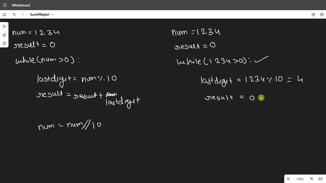 Python Program to find Sum of Digits of a Number смотреть онлайн