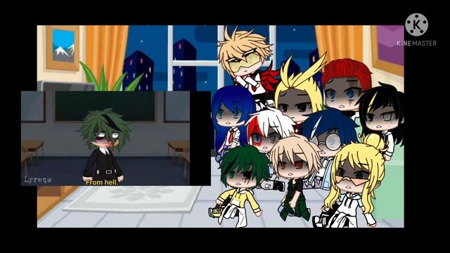 pro heroes + class 1A react to middle school deku / deku angst / midorya angst/ izuku angst смотреть онлайн