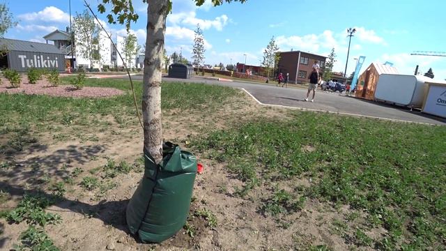 Asuntomessut Pori 2018//Механический автополив деревьев. Просто и недорого! Asuntomessut Pori 2018 смотреть онлайн