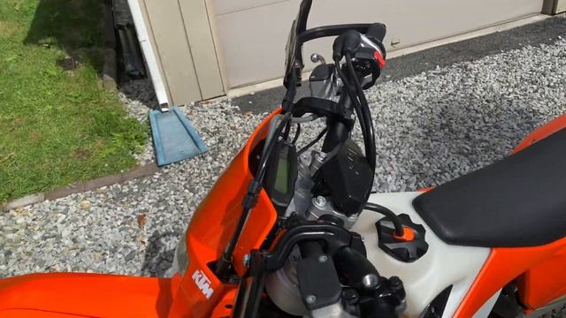 BRAND NEW 2021 KTM 350 EXC-F LED TURN SIGNAL SICASSRACING  HAND GAURDS UPGRADE POLISPORT PLASTICS