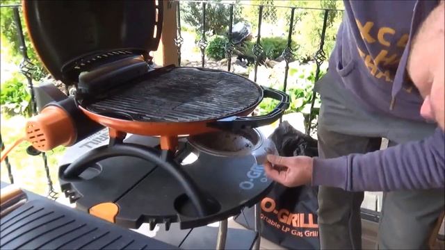 Приготовление на газовом гриле "O-Grill" (2) смотреть онлайн