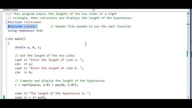 Math Library Functions - pow, sqrt смотреть онлайн