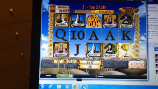JACKPOT GAME from Free Spins, Monty Python's Spamalot online slot смотреть онлайн