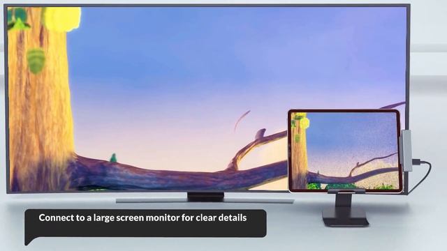 Type-C 5-in-1 Multiple Port Adapter for iPad смотреть онлайн